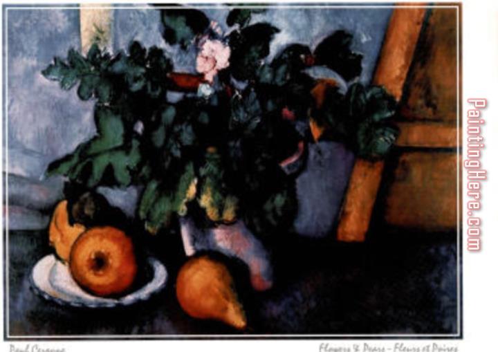 Paul Cezanne Flowers Pear